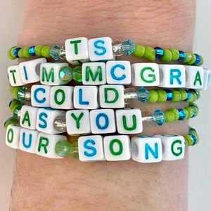 Taylor Swift Eras Tour Debut Self Titled Friendship Bracelets Handmade